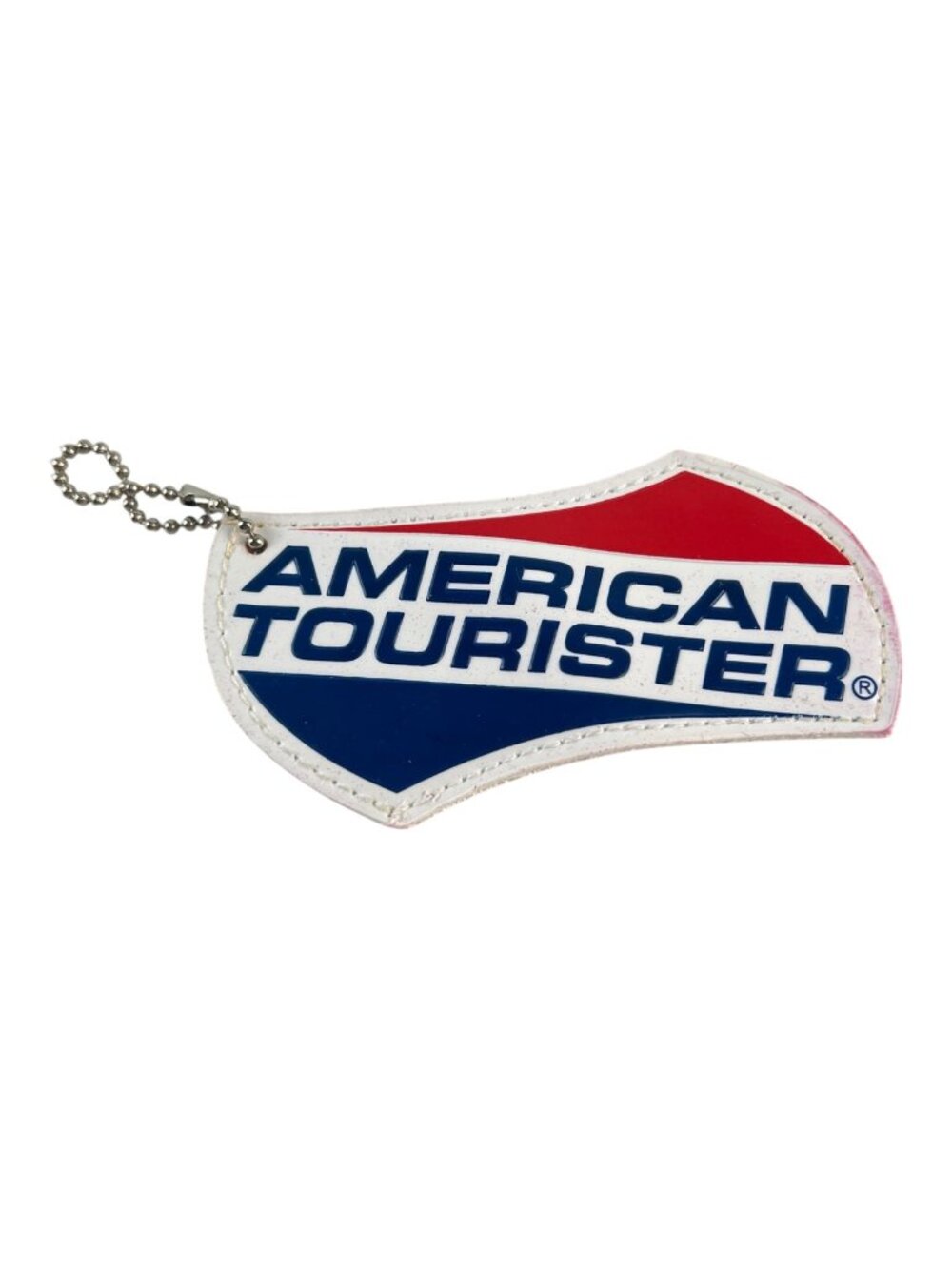 Vintage American Tourister Vinyl Luggage ID Name Tag